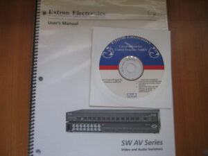 Extron SW AV Series User
