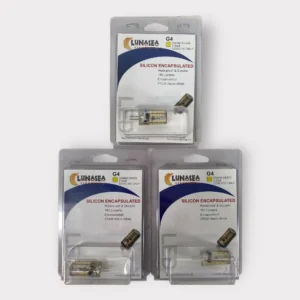 Lunasea LLB-21HW-61-00 G4 Warm White Silicon Encapsulated LED - 12V **Lot of 3**