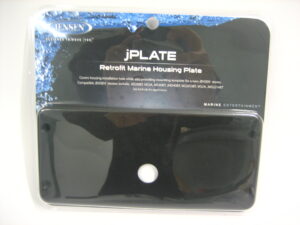 Jensen Marine Audio JPLATE Retrofit Housing for MS30BT MS3A MS40BT JHD40BT MS2A MS2013BT JMS2214BT