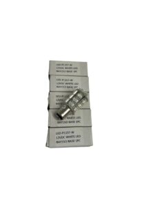Norman Lamps LED-P1157-W *LOT OF 5 NEW* BAY15D Base LED T8 (1157) White 2w 12vdc