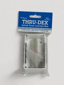 Newmar BX-2 Thru-Dex Splash Proof Junction Box - 8 Cable Entries/12 Terminals