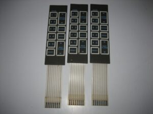 Impulse Microtrac 6200 Fascia Front Vinyl Keyboard Keypad Overlay Buttons