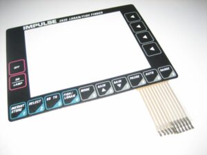 Impulse *NEW* 2830 Loran Fish Finder Front Vinyl Keyboard Keypad Overlay Button