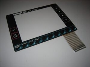Impulse *NEW* 3000 Loran C Front Vinyl Keyboard Keypad Overlay Button