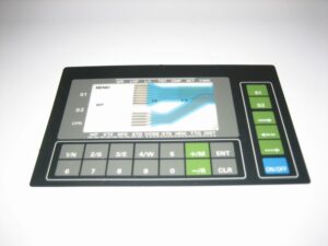 Si-Tex Sitex XJ-1 Loran C Receiver Front Vinyl Keyboard Keypad Overlay Fascia
