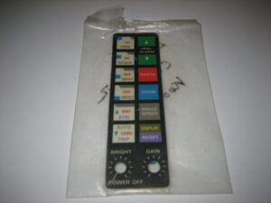 Si-Tex Sitex Koden CVS-101 Front Vinyl Keyboard Keypad Overlay Fascia Buttons