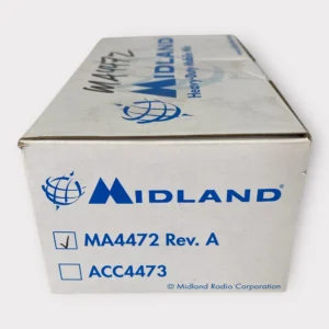 Midland MA4472A Heavy-Duty Mobile Microphone W/ Mic Mount Clip **New**