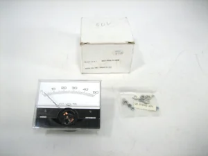Modutec 3W1-DVV-050-NL-U Panel Meter 0-50 Volts DC 2.5" Analog Gauge NEW