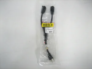 Monoprice 5309 Power Cord Splitter 14 inch Black Y Cable 2 to 14 AWG 1.2ft *NEW*