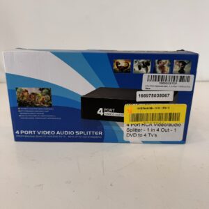 MT-ViKI 4-Port Video Audio Splitter - 1 in 4-Out - RCA