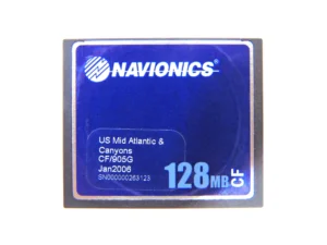 Navionics 128MB CF Chart Card CF/905G "US Mid Atlantic & Canyons" Jan 2006 Tested / 90 Day Warranty
