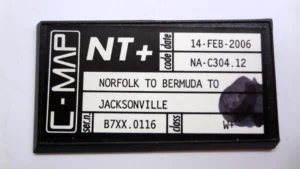 C-Map NT+ C-Card “Norfolk to Bermuda to Jacksonville" - NA-C304.12 14 FEB 2006 - Tested