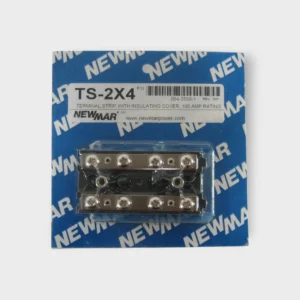 Newmar 064-3589-1 Terminal Strip With Insulating Cover 100AMP TS-2X4 NEW