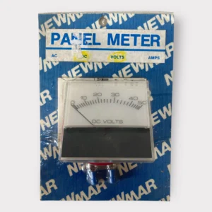 Newmar DC Panel Voltmeter 0-50VDC  **New-Old Stock**
