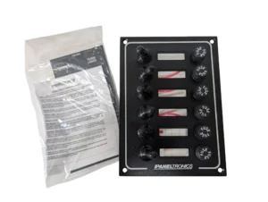 Paneltronics 6 Position Booted Toggle Marine DC Fused Switch Panel 9960002B NEW Open Box