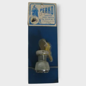 Perko 316-1 Ignition Lock Switch 2 Terminal 30 Amp 2 Keys All Brass NEW