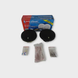 Poly-Planar MA-8505 5" 3-Way Waterproof Marine Speakers (Black) x2 New In Box Free US Shipping