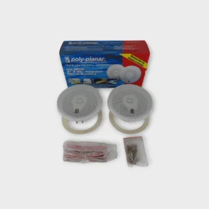 Poly-Planar MA-8505 5" 3-Way Waterproof Marine Speakers (White) x2 New In Box Free US Shipping (Copy)