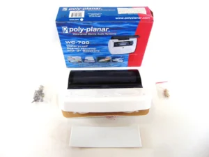 Poly-Planar WC-700 Waterproof Stereo Housing with 40W 3" Speakers New Old Stock Free US Shipping