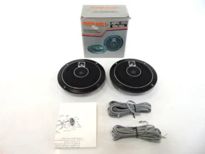Auto Spec ASPQ-5S3 50W High Performance Auto Speaker System (x2) New Old Stock Free US Shipping