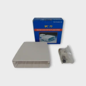 Poly-Planar WC-70 Weather Cover for Stereo (White) *No Bracket* New Open Box Free US Shipping