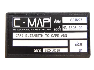 C-Map C-Card "Cape Elizabeth to Cape Ann" NA-B305.00 - 8 Jan 1997 - Tested/Good - Free US Shipping