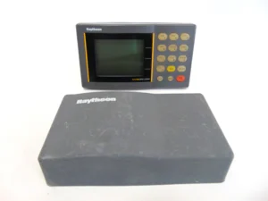 Raytheon NAV 398 GPS/LORAN Navigation Display Unit w/ Sun Cover - Tested / 90 Day Warranty
