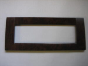 Vimar Idea 16736.41 6 Gang Cover Plate-Faux Wood - Free Shipping