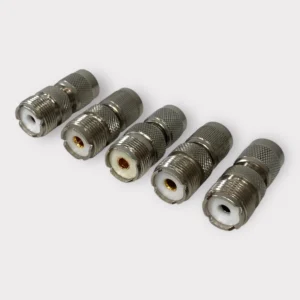 TNC Male To UHF Female Coaxial Connector Adapter **Lot of 5**