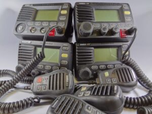 Uniden ES UM525 Submersible VHF Radio Transceiver-LOT OF 4 Radios-Parts Only