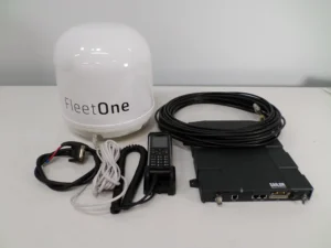 Sailor Fleet One Complete Broadband Inmarsat System - Good Condition - Fully Tested