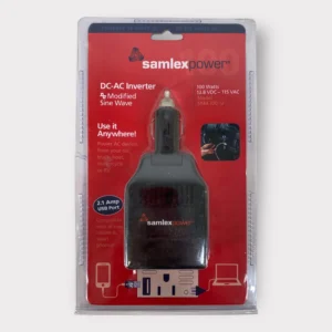 Samlex SAM-100-12 DC/AC Inverter 12VDC-115VAC 100 Watts **New**