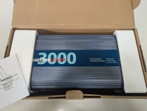 Samlex SAM-3000-12 Modified Sine Wave Inverter 12VDC Input 115VAC Output 3000W New Open Box