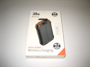 SatStation Solar Boost X Rugged Phone Charger w/WIRELESS CHARGING - 26w 22800mAh
