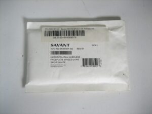 Savant Fl1-0S0SWP-00 Metropolitan Single Gang Wireless Faceplate Snow White NEW