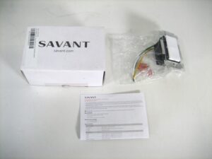 Savant WI3-SWS102 Metropolitan Auxiliary Control Snow White (REV: 11) NEW Open Box