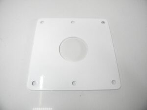 SeaView Aluminum Backing Plate for Radar Mast Mounts with 10"x10" Base Plate - Open Box