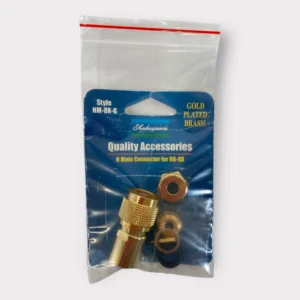 Shakespeare NM-8X-G - N Male Connector For RG-8X Coaxial Cable **New-Open Box**