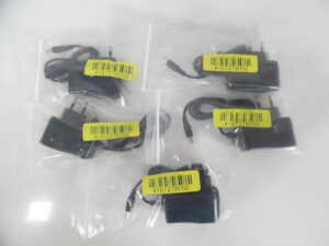 Europlug AC to DC 15V .8A Power Supply Adapter 5.5mm **Lot of 5**