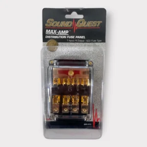 Sound Quest DFP-411 Max-Amp Gold Plated Distribution AGU Fuse Panel **New**