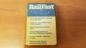Newmar Railfast Antenna Rail Mount 311-NLH w/ Hardware - NEW