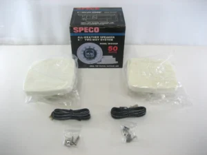 Speco Technologies SK6110CP All-Weather Speakers 6.5