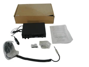 Speco PAT-25C Mobile P.A. Amplifier w/Auto Reverse Cassette 25W 12V And Microphone New-Old-Stock