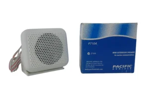 Pacific Aerials P7104 Mini Extension Speaker (White) f/Marine Communications New-Old-Stock