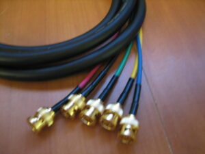Wireworld Chroma 5 RGBHV Video CRR Oxygen Free Copper/75 OHMS 4 FT. CL3 -UL- Free Shipping