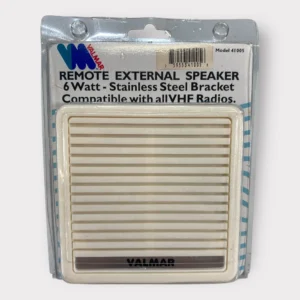 Valmar 41005 Remote External Speaker For All VHF Radios - 6 Watts - White **New**