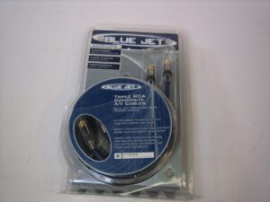 Vanco - Blue jet - HTDKE6 - RCA Composite A/V Cable - New
