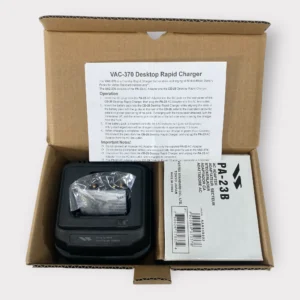 Vertex Standard VAC-370B Desktop Rapid Charger 110VAC For Standard Horizon HX370S/ HM370SAS **New**
