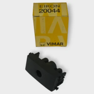 Vimar Eikon 20044 Cable Outlet With Cord Grip Gray NEW