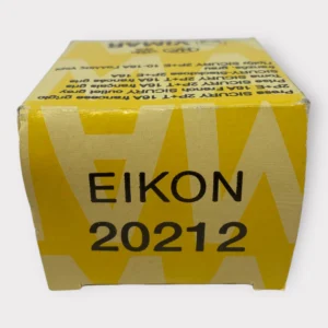 Vimar Eikon 20212 French SICURY Socket Outlet 2P+E 250VAC/16A - Grey **New**